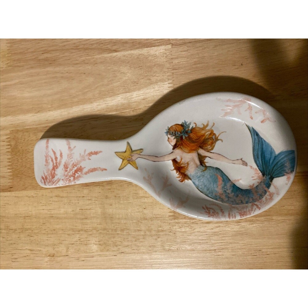 Cracker Barrel Spoon Rest Susan Winget Stoneware